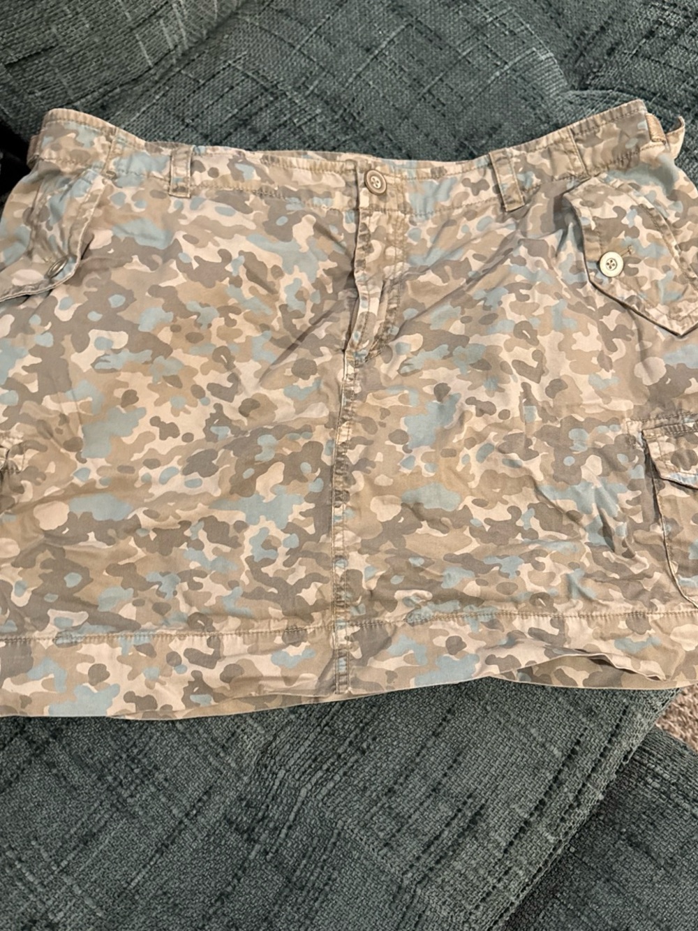 Vintage Route 66 Camo Skirt